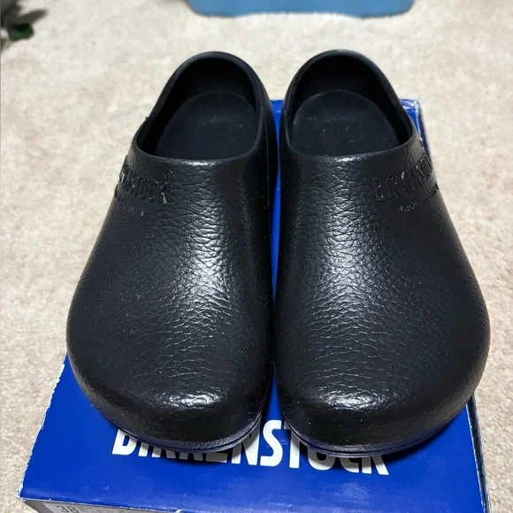 Birkenstock Black Profi-Birki Clogs size 38 - Picture 2 of 7